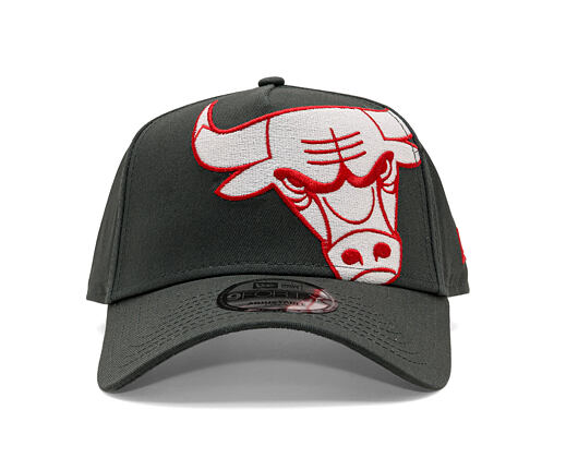 Kšiltovka New Era - NBA "Oversize Tilt" 9FORTY A-Frame - Chicago Bulls - Steel