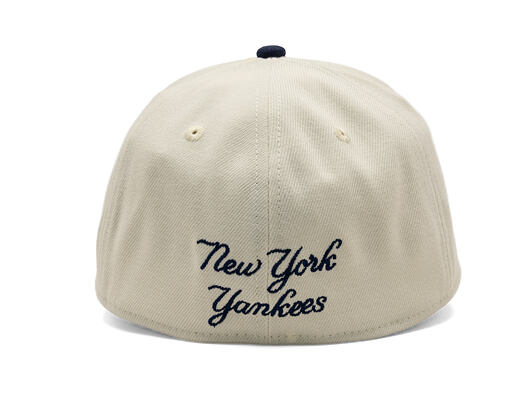 Kšiltovka New Era - MLB "2 Tone" 39THIRTY - NY Yankees - Chrome White / Navy