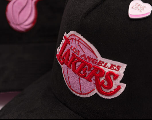 Kšiltovka Mitchell & Ness - All Heart - NBA - Los Angeles Lakers - Black