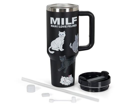 Láhev Rip N Dip - Man I Love Felines Big Ol Cup Tumbler Black