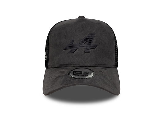 Kšiltovka New Era - F1 Suede 9FORTY A-Frame Trucker - Alpine Racing - Dark Concrete