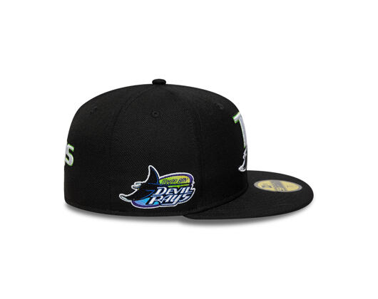 Kšiltovka New Era - MLB IMAGE DROP 59FIFTY - Tampa Bay Rays - Black