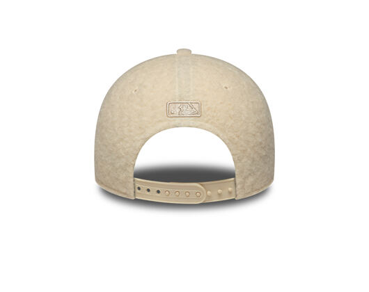 Dámská Kšiltovka New Era - MLB Winter Borg Teddy 9FORTY M-CROWN - LA Dodgers - Cream