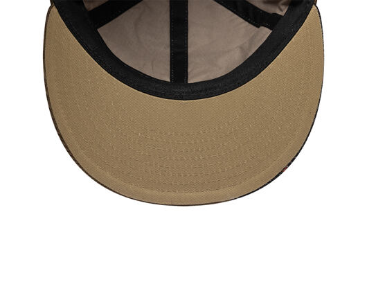 Kšiltovka New Era - MLB IMAGE DROP Patchwork 9FIFTY Retro Crown - NY Yankees - Brown