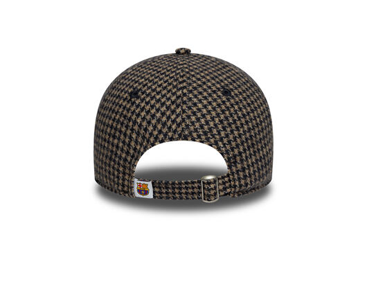 Kšiltovka New Era - Herringbone 9TWENTY - Barcelona FC - Brown