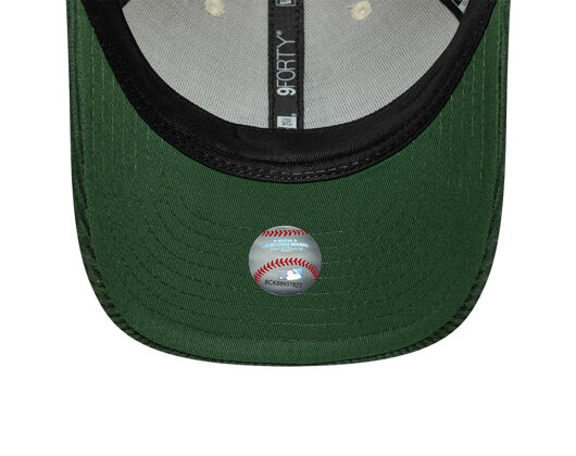 Kšiltovka New Era - MLB Cord 9FORTY M-CROWN - LA Dodgers - Cream / Cilantro Green