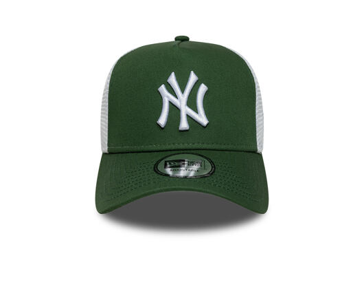 Kšiltovka New Era - MLB League Essential 9FORTY A-Frame Trucker - NY Yankees - Cilantro Green