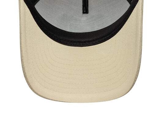 Dámská Kšiltovka New Era - Branded Velour 9FORTY M-CROWN A-Frame Trucker - Cream