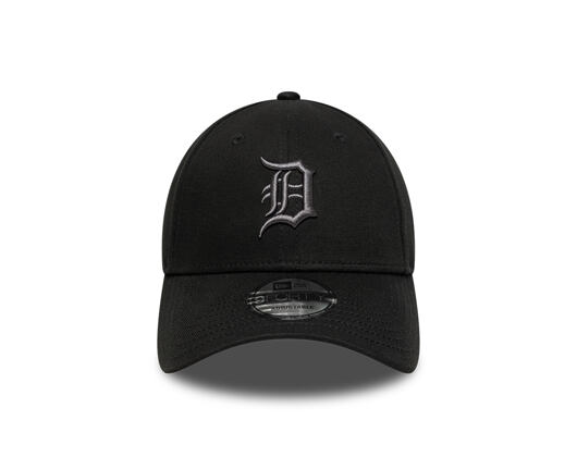 Kšiltovka New Era - MLB League Essential 9FORTY - Detroit Tigers - Black / Dark Concrete