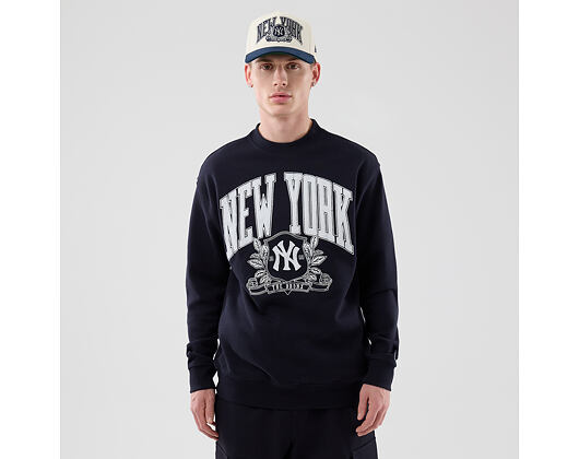 Mikina New Era - MLB Arch Graphic Crewneck - NY Yankees - Navy