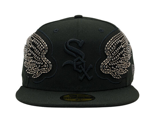 Kšiltovka New Era - MLB Tonal Wing 59FIFTY - Chicago White Sox - Black