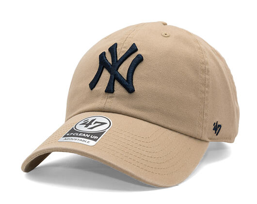 Kšiltovka 47 Brand MLB Clean Up - NY Yankees - Khaki