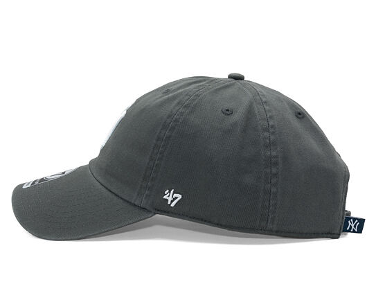 Kšiltovka 47 Brand New York Yankees Clean Up Dark Grey Strapback