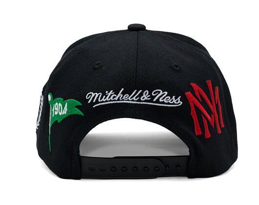 Kšiltovka Mitchell & Ness -  Classic Red Snapback HWC Timeline - Black