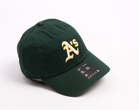 Kšiltovka Nike - Primetime Club - MLB - Oakland Athletics Pro - Green