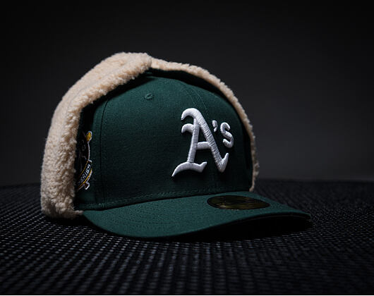 Kšiltovka New Era - MLB World Series Dog-Ear 59FIFTY - Oakland Athletics - Green
