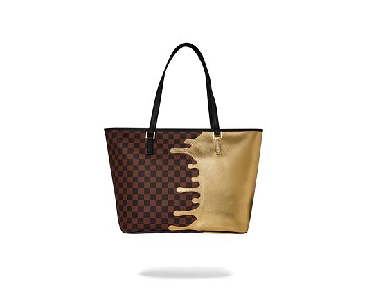 Taška Sprayground - Sharks In Paris Gold Drip Tote