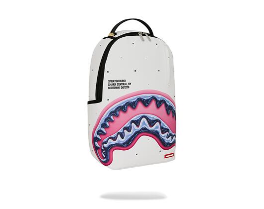 Batoh Sprayground - Shark Central Liquid Chrome Backpack