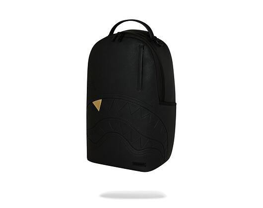 Batoh Sprayground - Blacked Out Embossed Gold Tooth Backpack