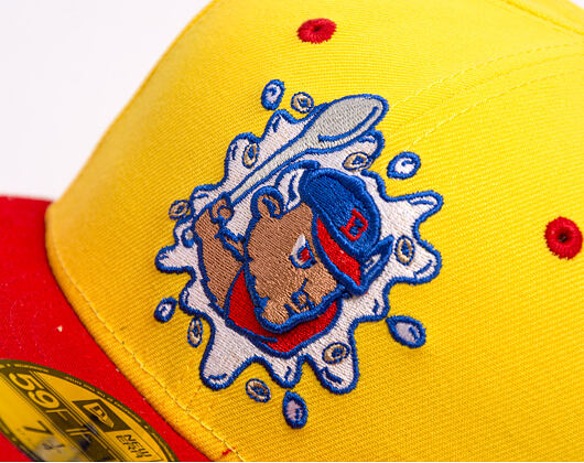 Kšiltovka New Era - MiLB Theme Nights 59FIFTY - Buffalo Bisons - Splash Bison - Yellow / Red