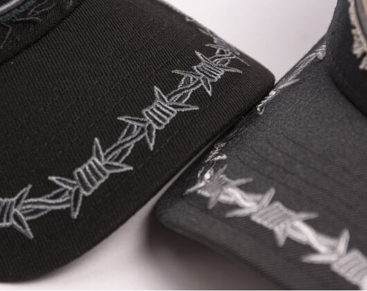 Kšiltovka New Era - Branded Distressed Patch 9FORTY A-Frame Trucker - Steel