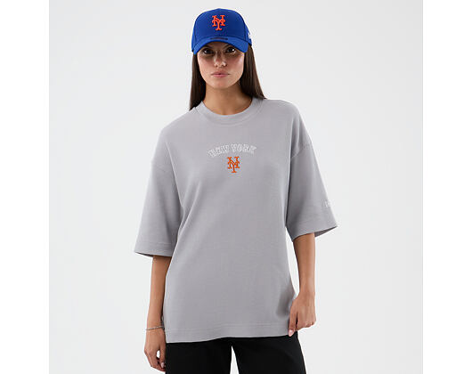 Triko New Era - MLB Waffle Box Tee - NY Mets - Grey