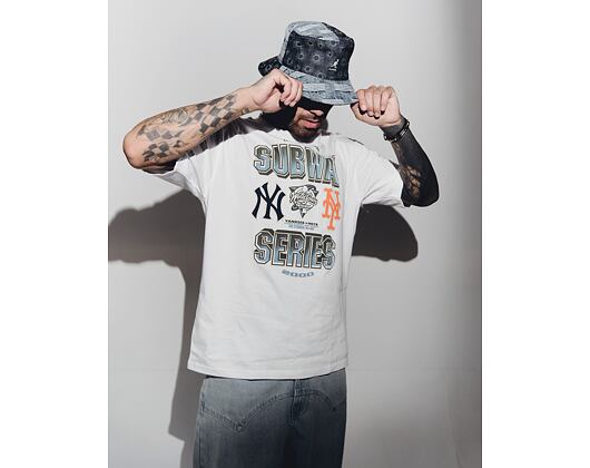 Triko New Era - MLB Subway Series Oversized Tee - MLB - White