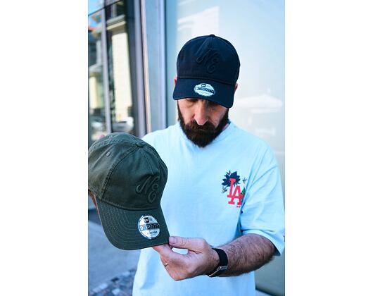 Kšiltovka New Era - Branded Embossed 9TWENTY A-Frame - New Olive