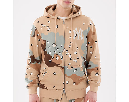 Mikina New Era - MLB 2Way Hoody - NY Yankees - Camo