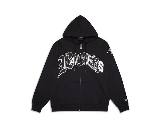 Mikina New Era - NFL 2Way Hoodie Multi - Las Vegas Raiders - Black