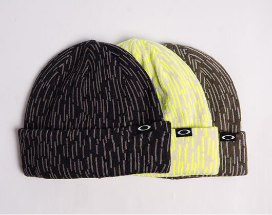 Kulich Oakley - Fleece-Lined Graphic Beanie​ - Rain Camo Yellow