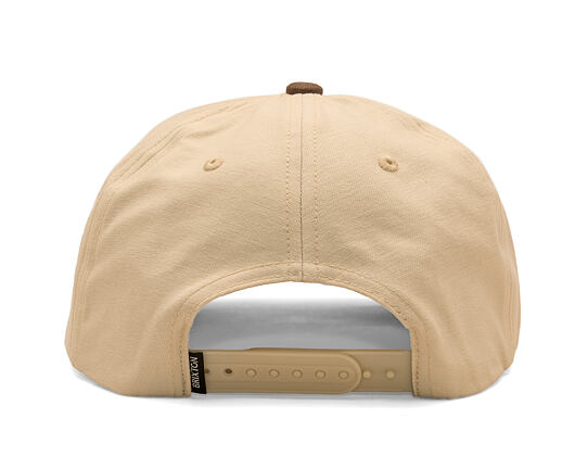 Kšiltovka Brixton - Leisure Snapback - Khaki/Coco