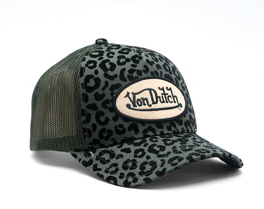 Dámská Kšiltovka Von Dutch - Baseball - Velvet Print Embroidery - Camo