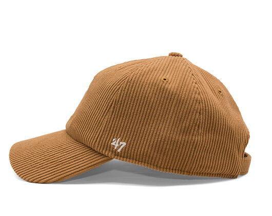 Kšiltovka '47 Brand - MLB Thick Cord CLEAN UP - NY Yankees - Camel