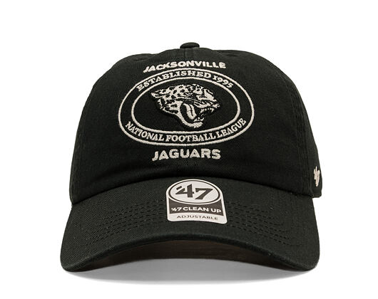 Kšiltovka '47 Brand - NFL Circle Tone CLEAN UP - Jacksonville Jaguars - Black