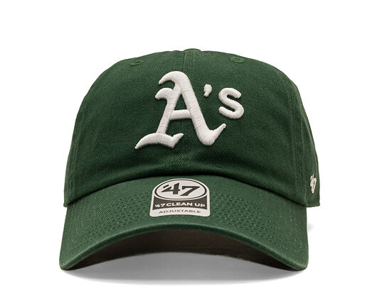 Kšiltovka '47 Brand - MLB Clean Up - Oakland Athletics - Green