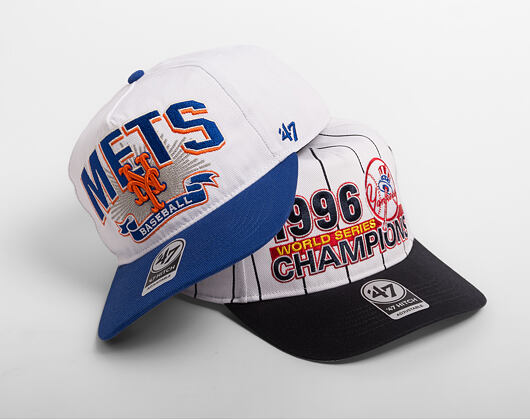 Kšiltovka '47 Brand - MLB Hitch 96 Yankees Pinstripe - NY Yankees - Wheat