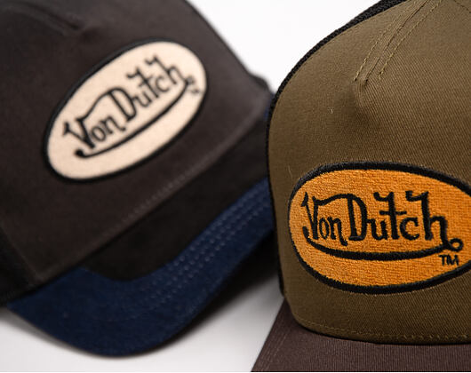 Kšiltovka Von Dutch - Baseball - Patch Premium - Black / Green