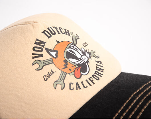Kšiltovka Von Dutch - Trucker - Print - Black