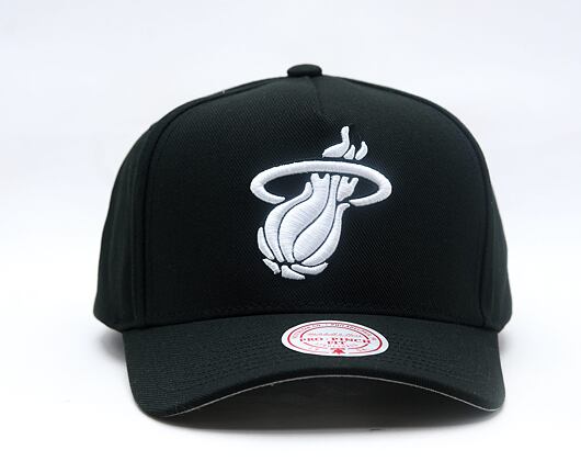 Kšiltovka Mitchell & Ness - NBA 404 Club Neon Pro Snapback - Miami Heat - Black
