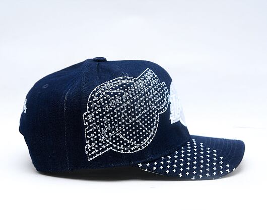 Kšiltovka Mitchell & Ness - NBA Run Stitch Pro Snapback - Los Angeles Lakers - Blue