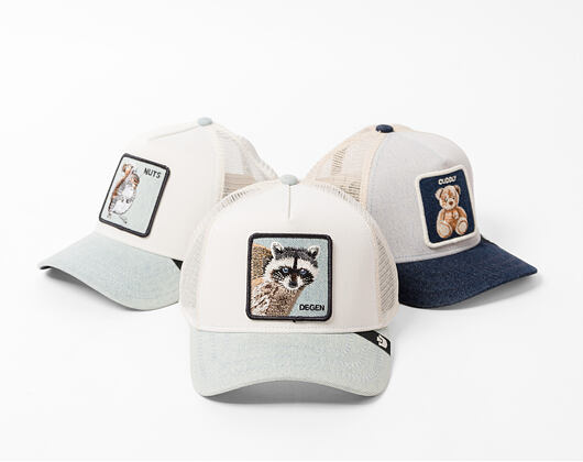 Kšiltovka Goorin - Denim Degen - Raccoon - Light Denim