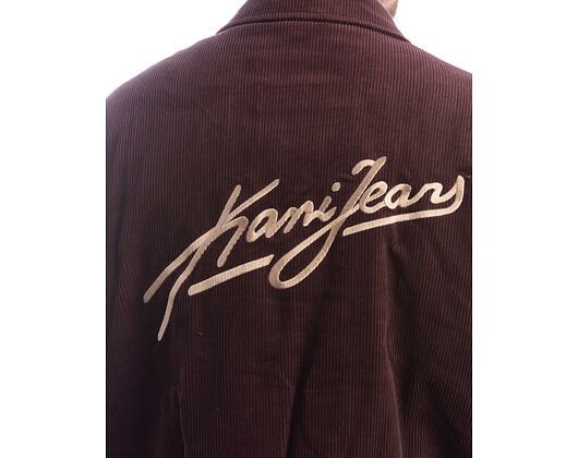 Bunda Karl Kani - Kani Jeans Corduroy Oversized College Jacket - Brown