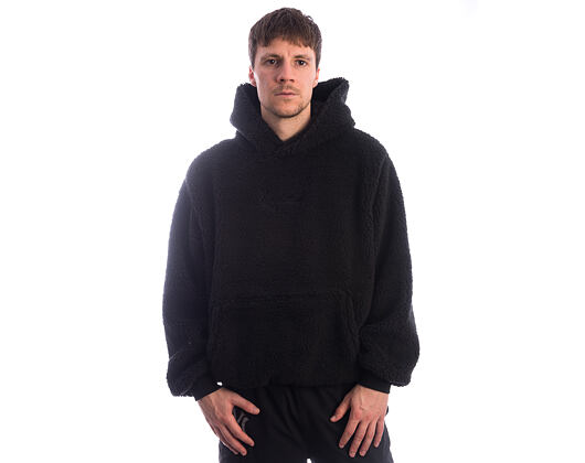 Mikina Karl Kani - Signature Essential Teddy OS Hoodie - Black