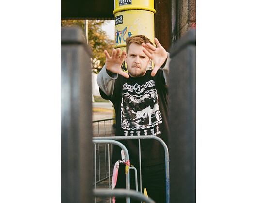 Triko Huf - Most Known Unknown Ss T-Shirts - Washed Black