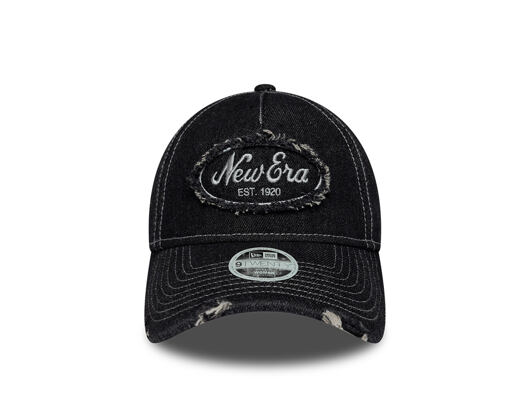 Dámská Kšiltovka New Era - Branded Distress 9TWENTY A-Frame - Black