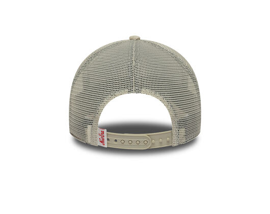 Kšiltovka New Era - Branded Cord Visor 9FORTY A-Frame Trucker - Navy / Stone