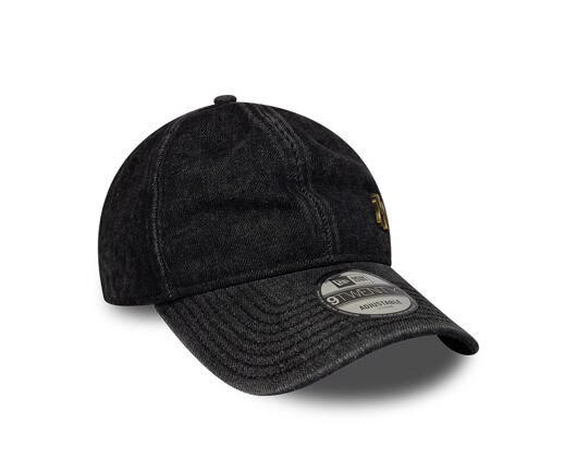 Kšiltovka New Era - MLB Washed Denim Pin 9TWENTY - NY Yankees - Black
