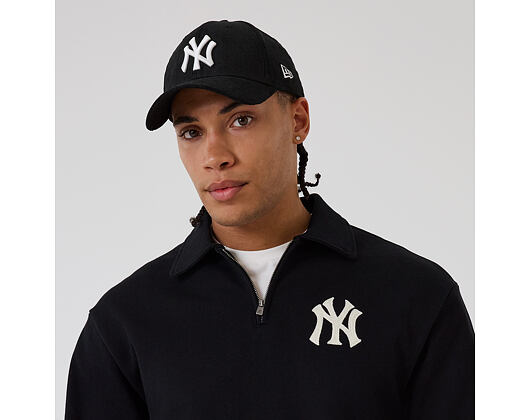 Mikina New Era - MLB Quarter Zip - NY Yankees - Black