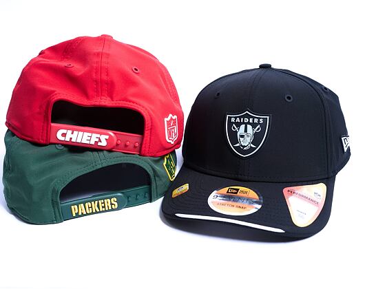 Kšiltovka New Era - NFL 2026 Sideline 9SEVENTY Stretch-Snap - Kansas City Chiefs - Team Color